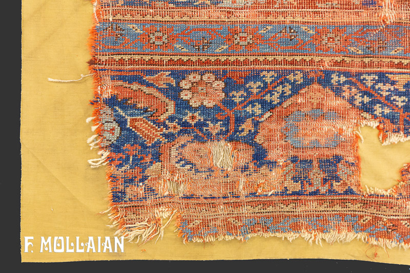 Fragment of Antique Ushak (Oushak) Carpet n°:50378549